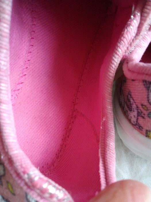 Trepki, kapcie na rzepy Befado r. 22/14cm dziewczynka