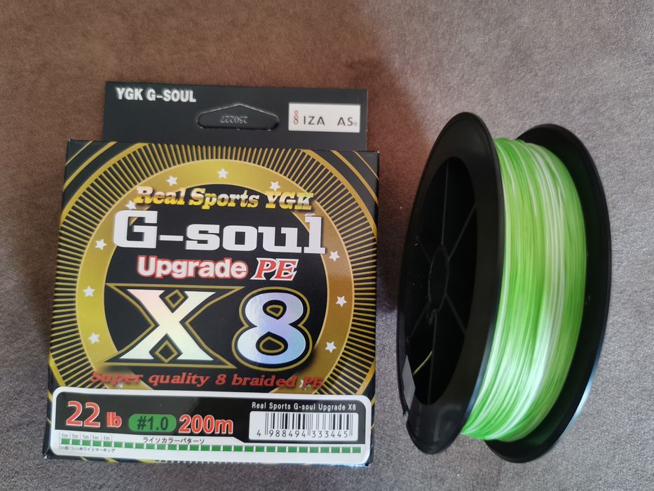 Plecionka YGK G soul Upgrade #1.0 22lb oryginalna 200m