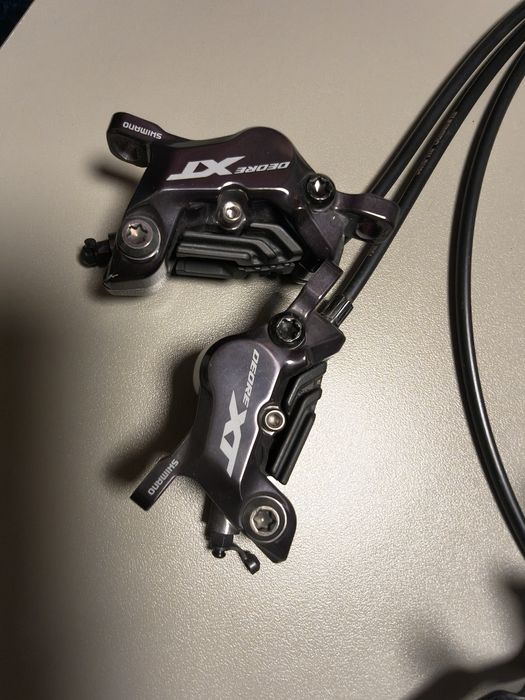 Hamulce Shimano XT BR-M8120 + klamki BL8100