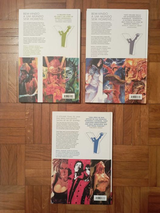 Y, O último Homem - Colecção portuguesa completa em 10 volumes