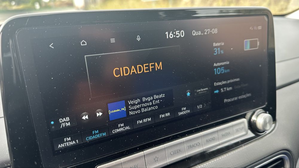 Hyundai Kauai 100% eletrico bateria 39 kw com 40.000 kms