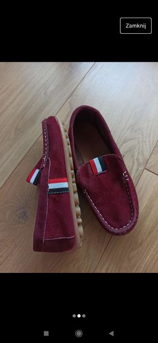 Półbuty mokasyny dziecięce buty wizytowe 19,5 cm, rozmiar 33