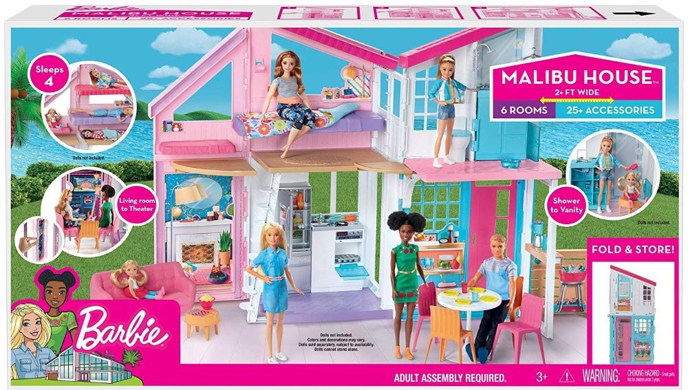 Большой набор Барби Дом Малибу от Mattel Barbie Malibu FXG57