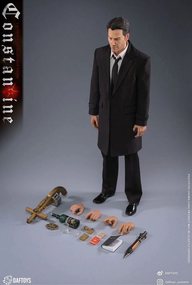 Фигурка 1/6 Constantine Daftoys Hell Detective тип hot toys