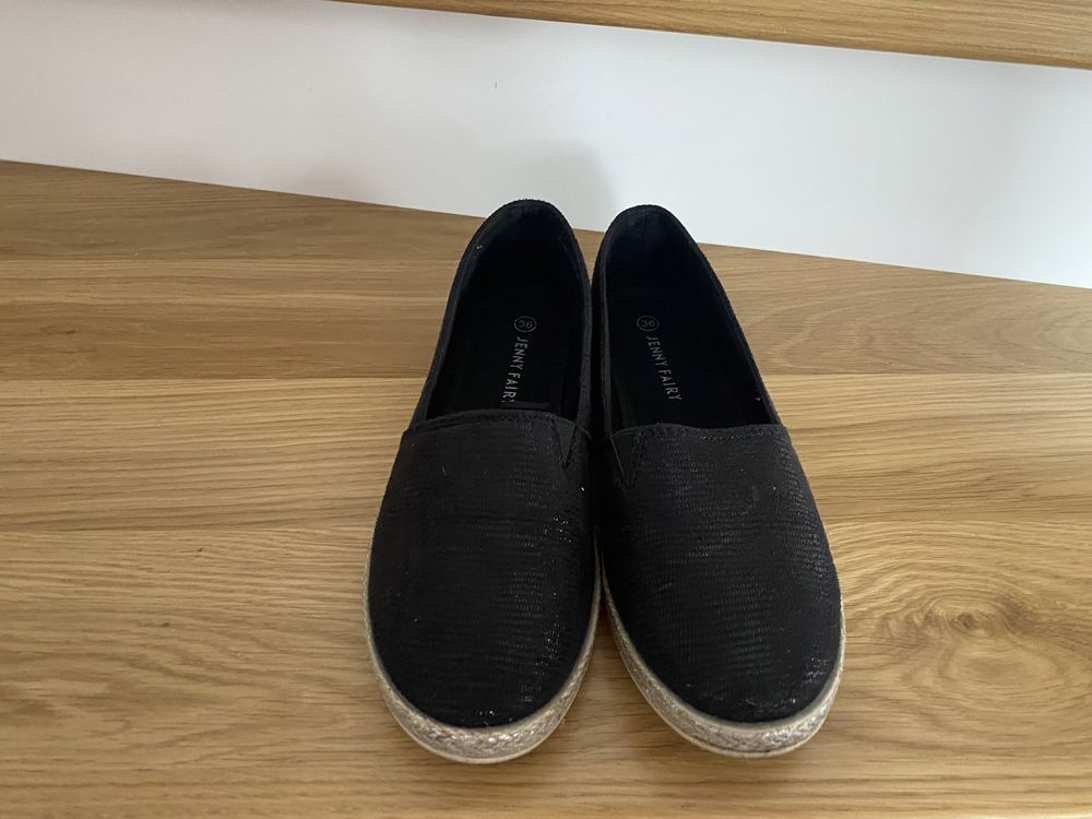 Espadryle raz założone r. 36