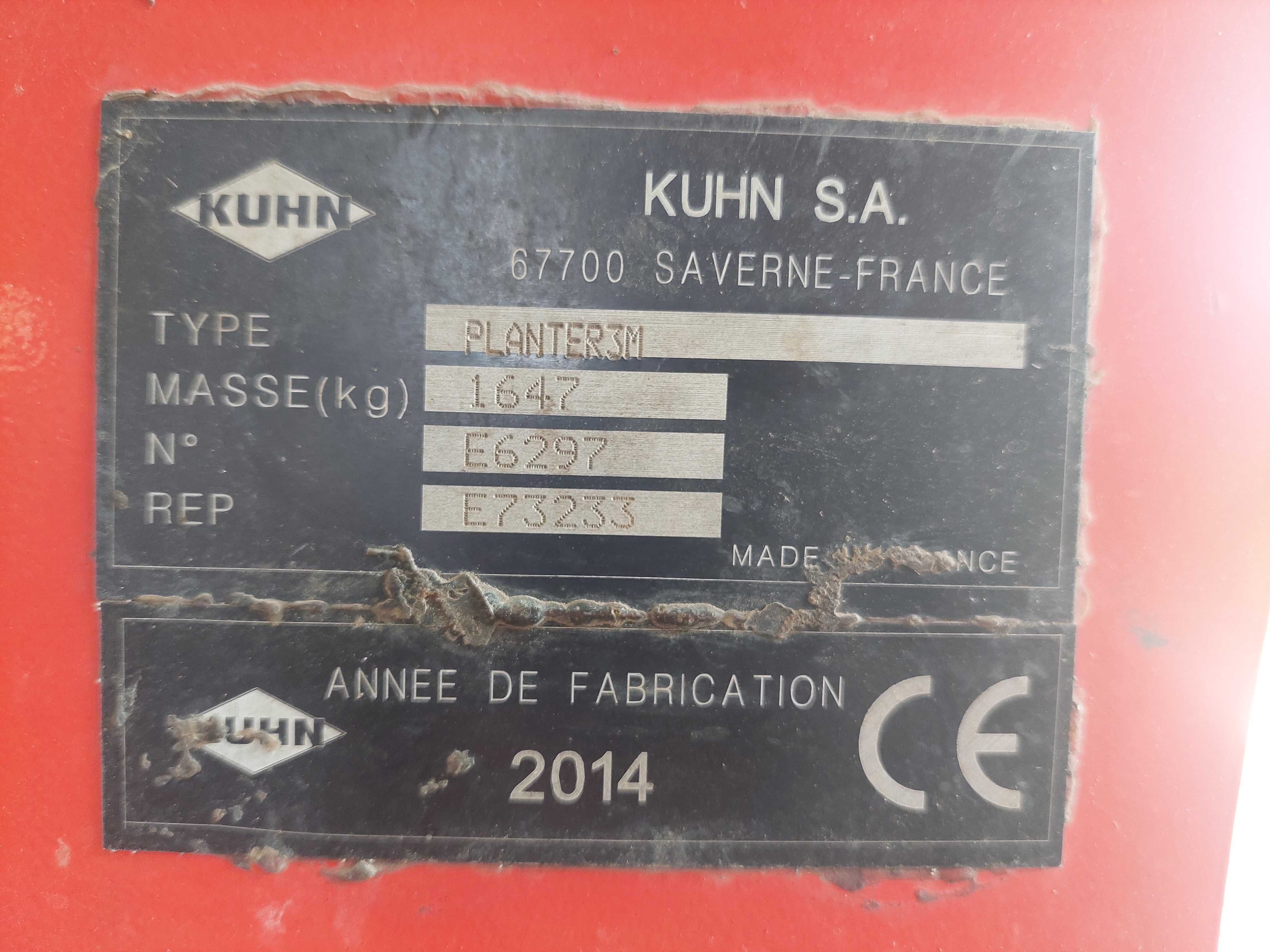 KUHN Planter 3м сівалка пропашна 8 рядна, анкерна.