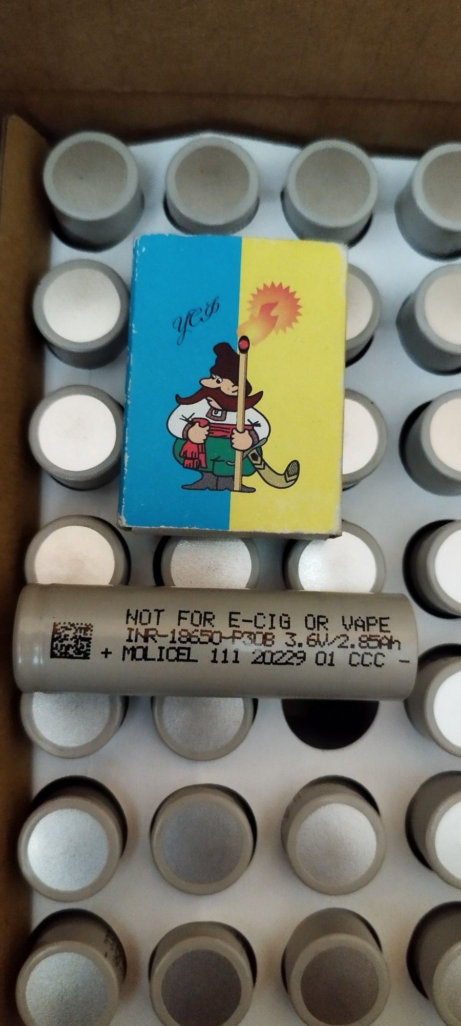 Найкращий акумулятор 18650 Molicel P30B 3000mAh 35A 6-7mOm 100W АКБ