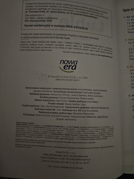 Lubię to, podręcznik do informatyki klasa 6