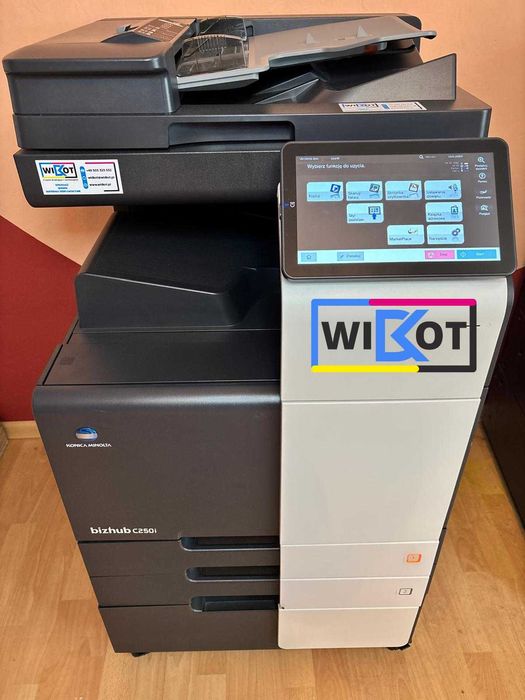 Kserokopiarka Konica Minolta c250i, Gwarancja + Gratis