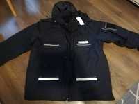 Nowa kurtka zimowa z podpinka, służbowa policyjna