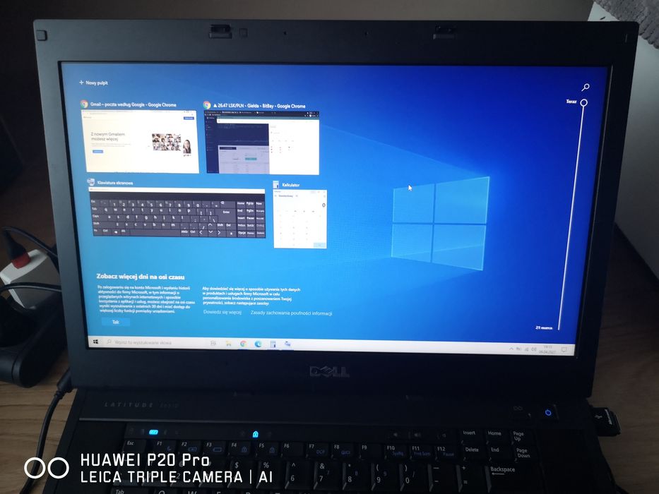 Laptop Dell E6510 i5 4GB Ram 250GB HDD Windows10 PRO LUBLIN BEŁŻYCE