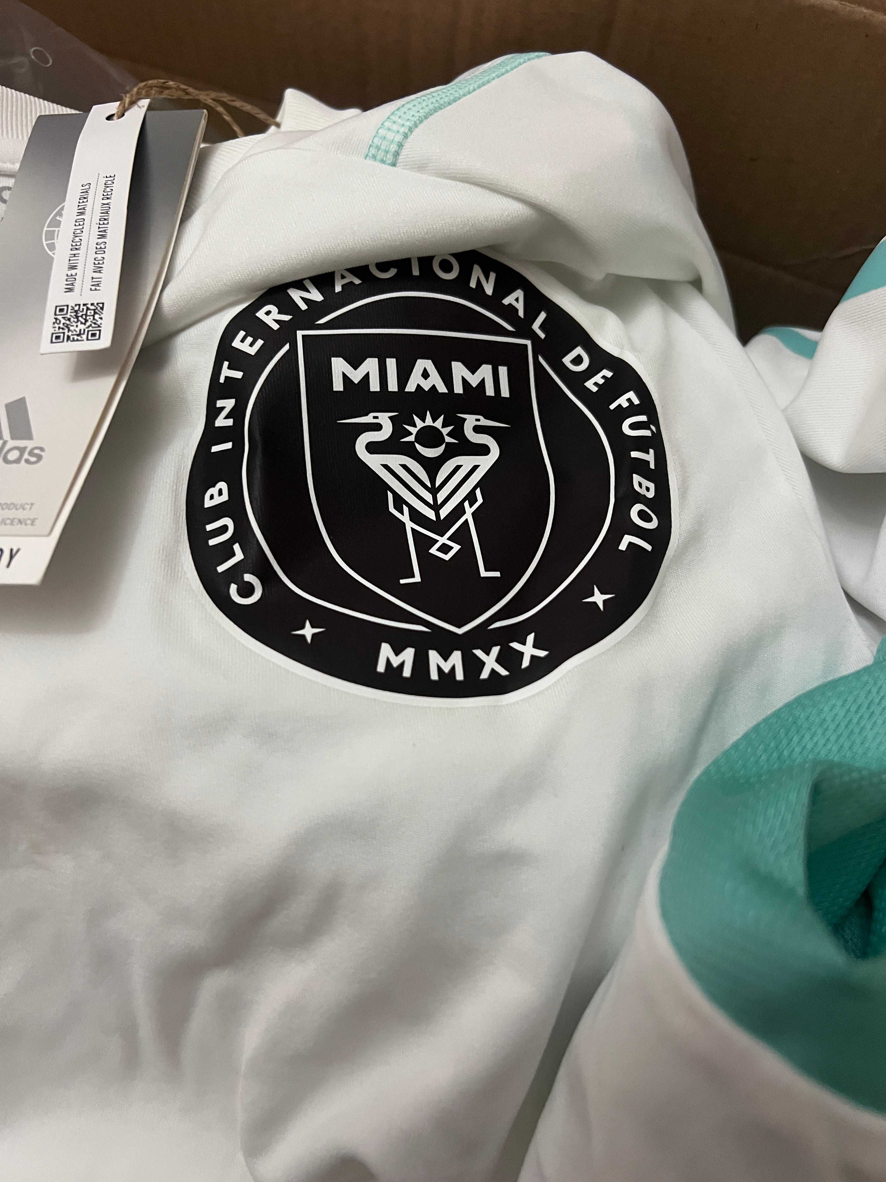 Футбольні футболки та шорти Adidas Inter Miami Оригінал Опт 315 штук