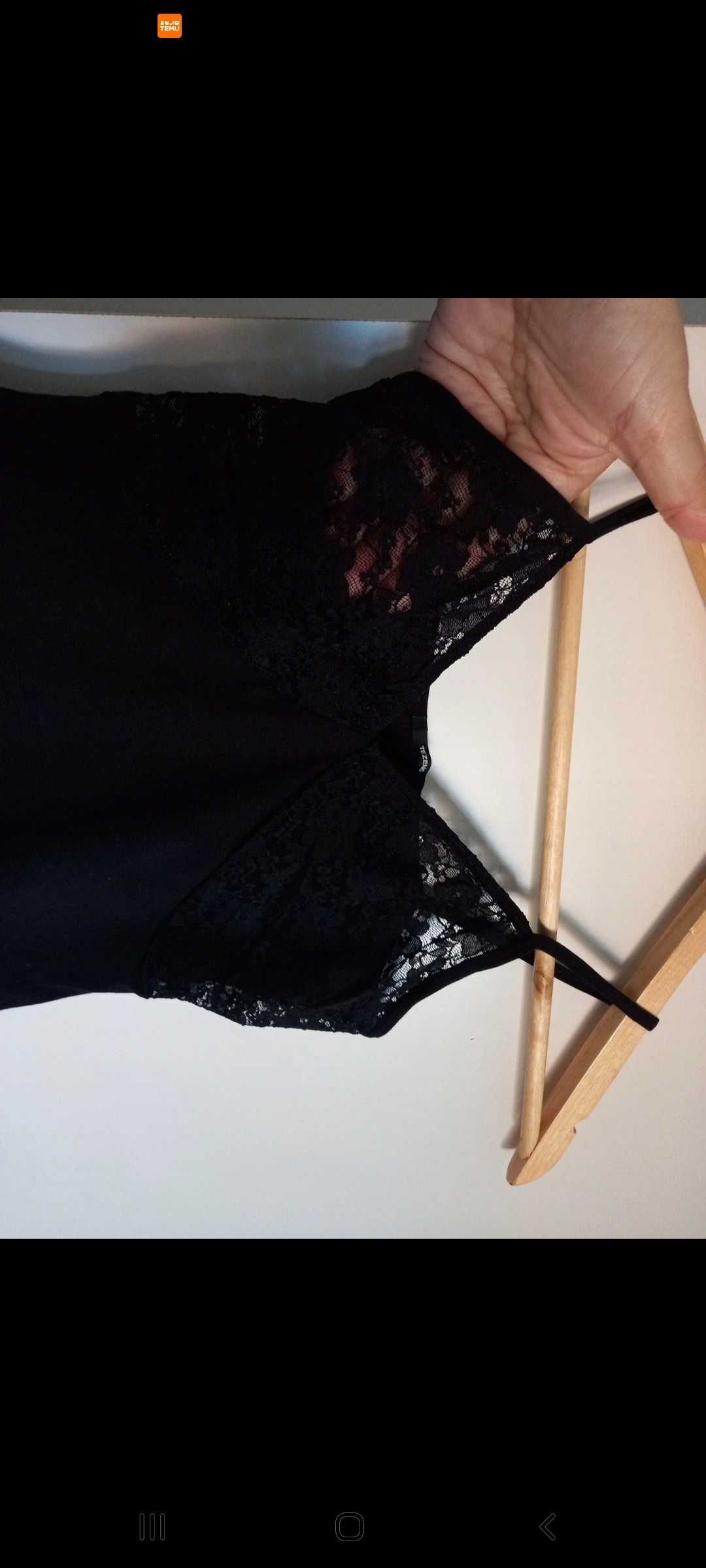 Body preto S - Tezenis