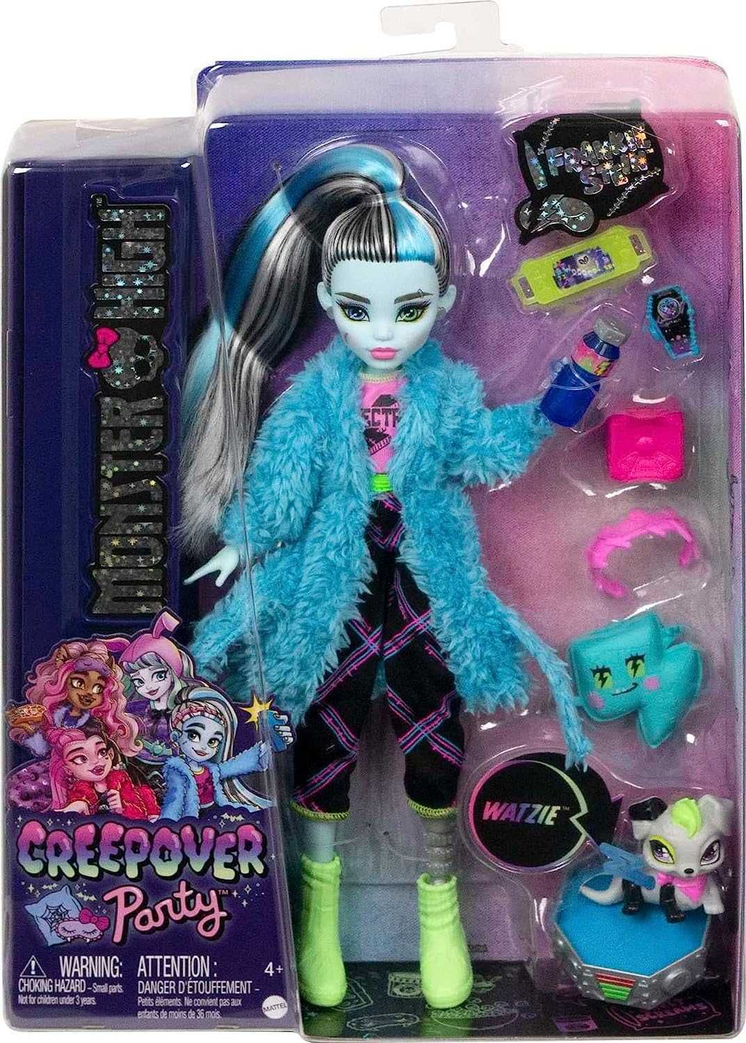 Лялька Monster High Френкі Штейн піжамна вечірка Frankie Stein
