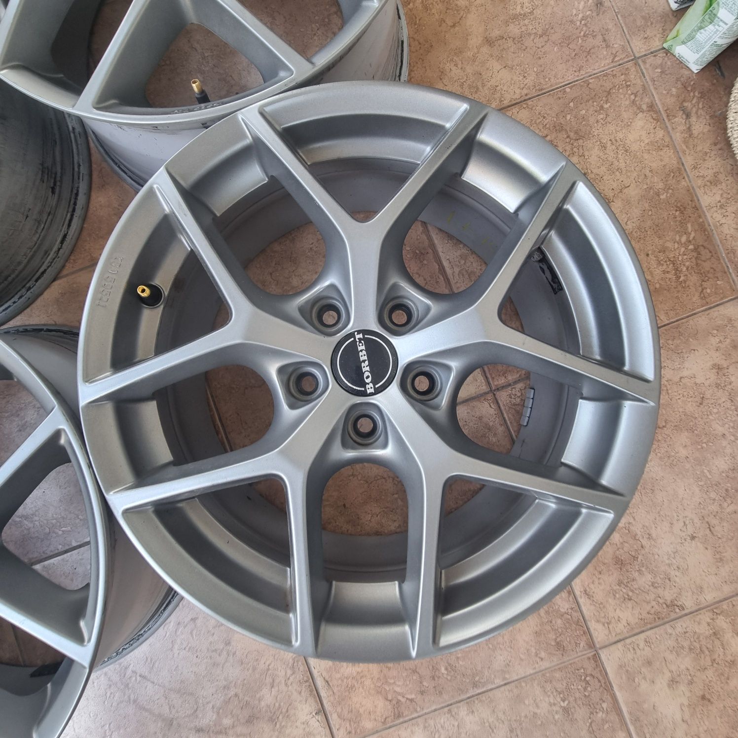 Диски Borbet R17 5x112 7.5j ET45 ЦО57.1 стан нових