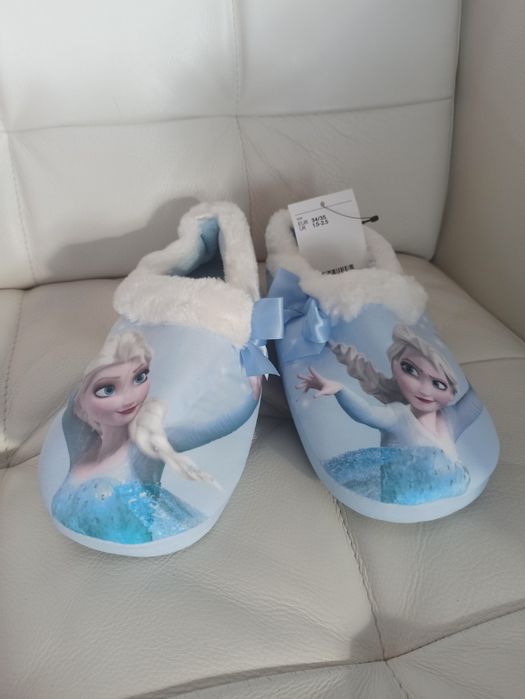 Тапочки домашние H&M Frozen Крижане серце Холодное сердце