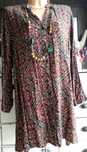 Janina bluzka koszula sukienka koszulowa boho 132cm pachy 52 54 wiskoz
