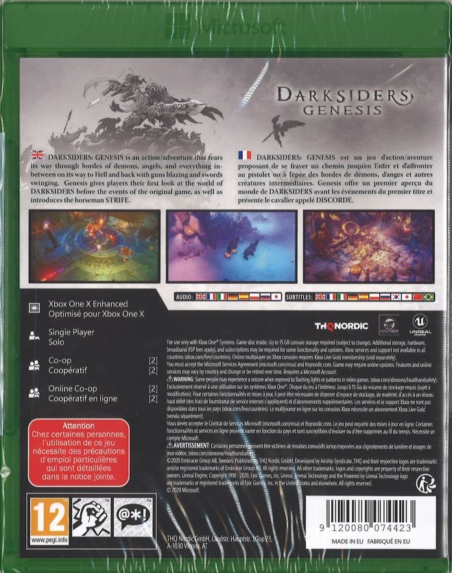 DarkSiders Genesis PL (XONE) Gra nowa w folii