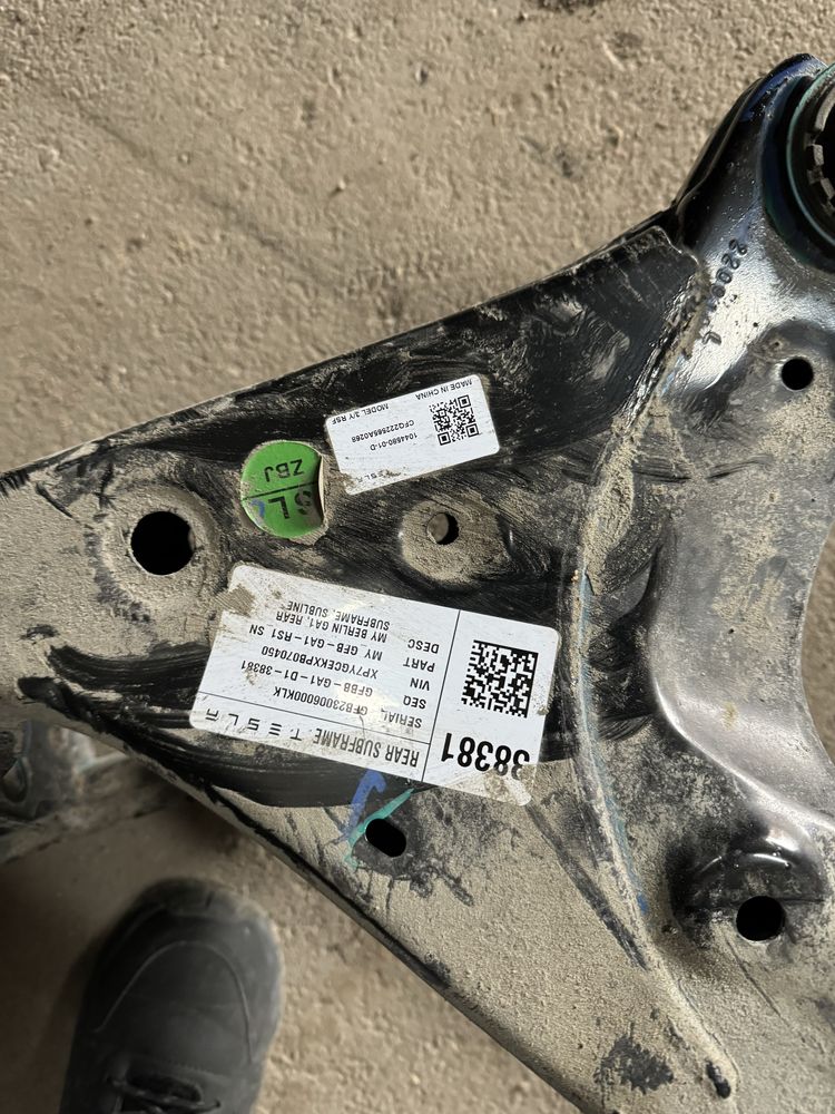 Подрамник задний Tesla Model 3/Y (M3)/Y 1044580-01-D
