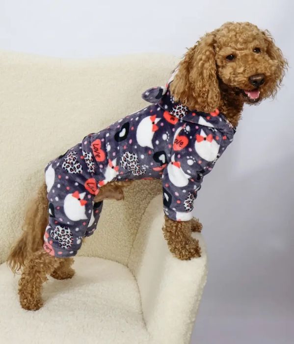 Одяг для собак / махровий костюм