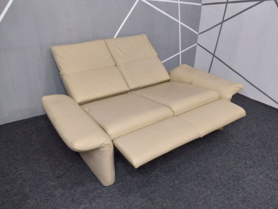 Кожаный диван раскладной реклайнер