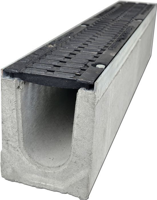 Kanał DN100 H210 D400 21x16x100cm 40ton korytko betonowe ruszt żeliwny