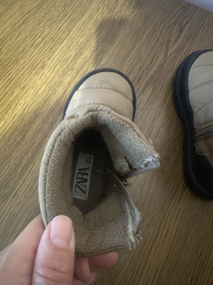 Черевики дутіки дитячі zara