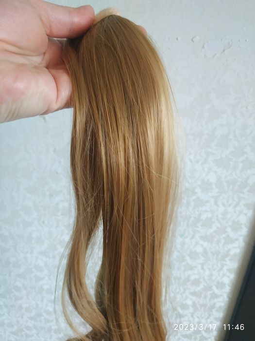 Шиньон, хвіст з кріпленням