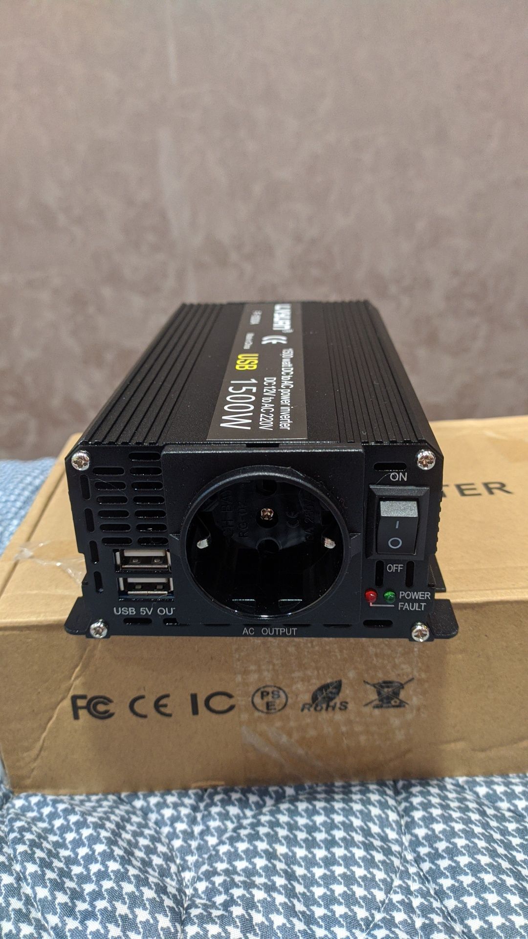Інвертор, перетворювач 1500 w, заміна генератора.
