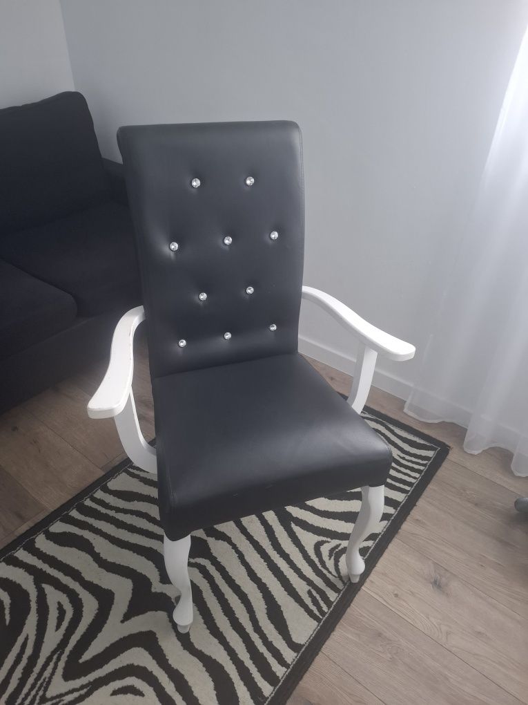 Krzesło ludwik glamour