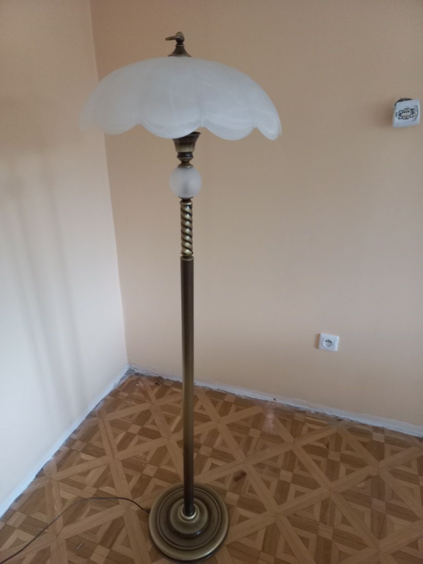 Lampy do salonu, komplet 2 lamp do salonu, 2 kinkiety i lampa stojąca
