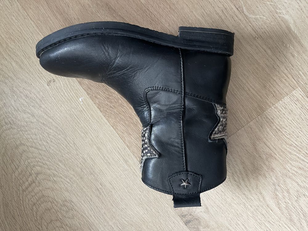 Kowbojki botki Friboo Skórzane rozmiar 27