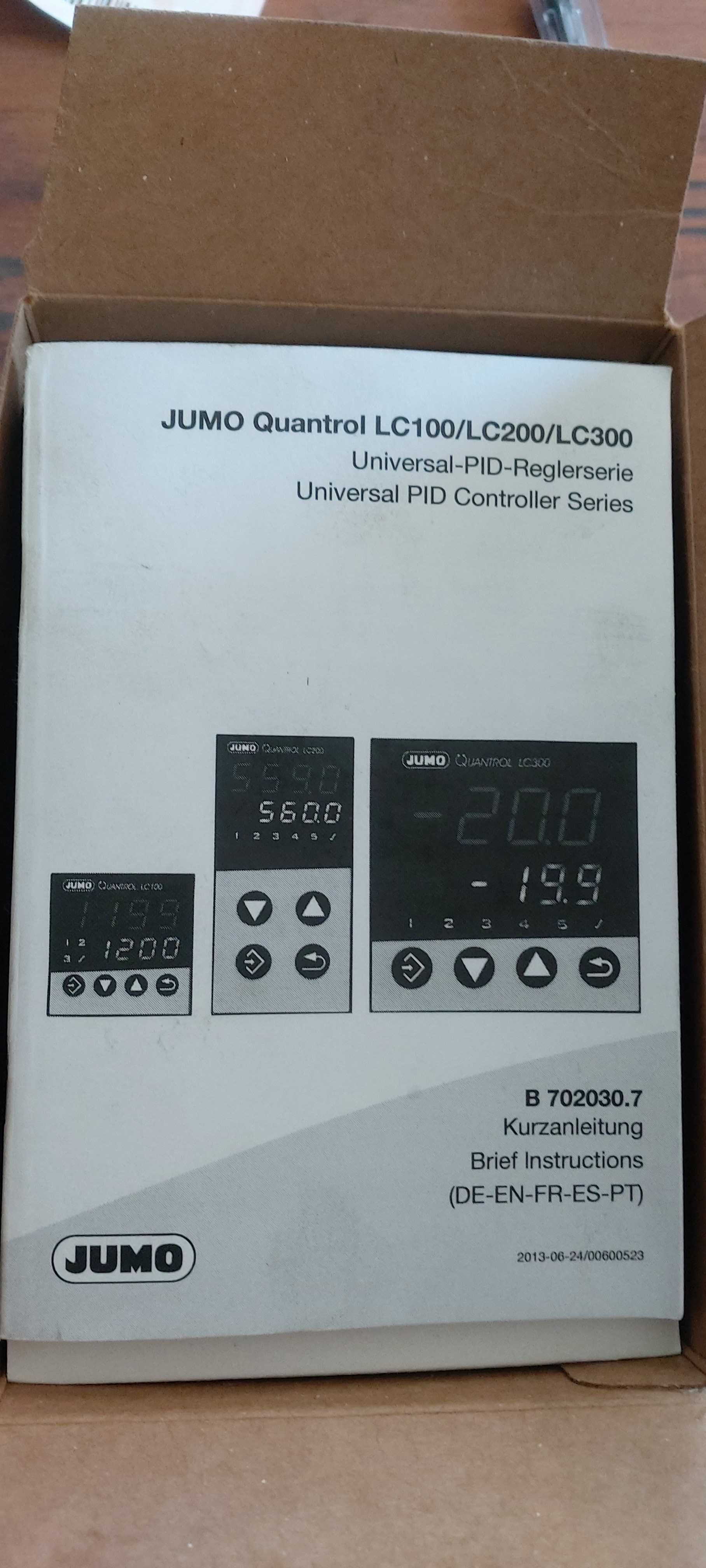 Sterownik temperatury PID regulator JUMO LC200 nowy