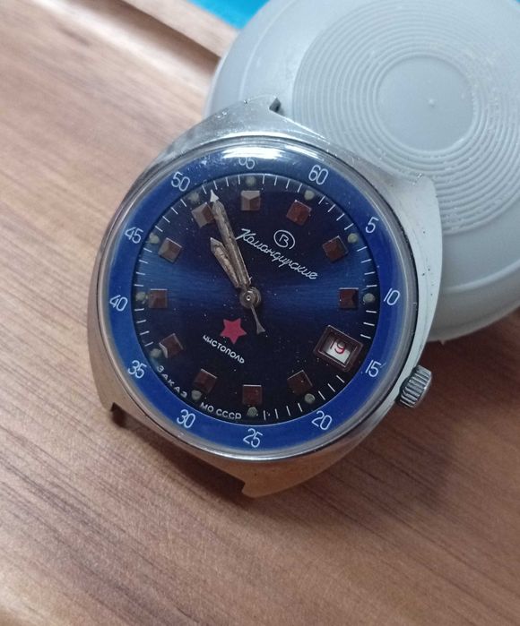 Wostok Komandirski - 17 kam. zakaz MO  CCCP .. Lata  80