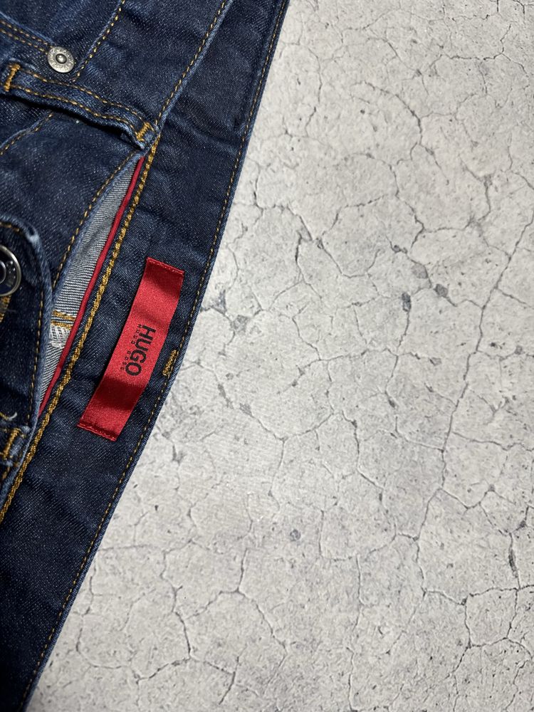 Мужские Джинсы Hugo Boss Оригинал 34x32 Темно-Синие