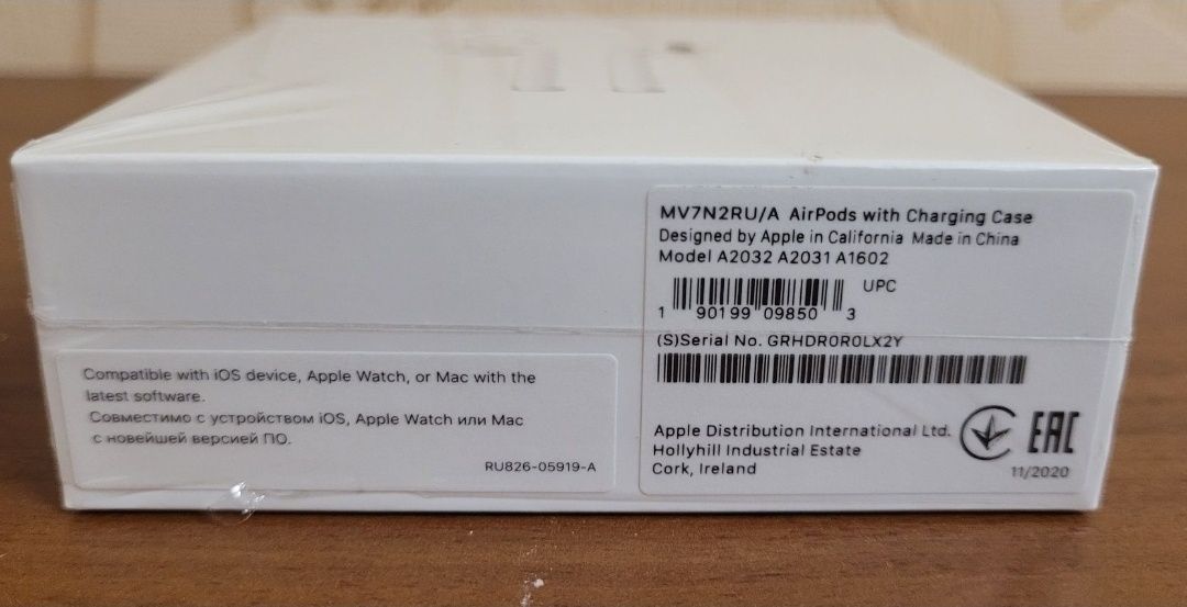 Наушники Apple AirPods оригинал