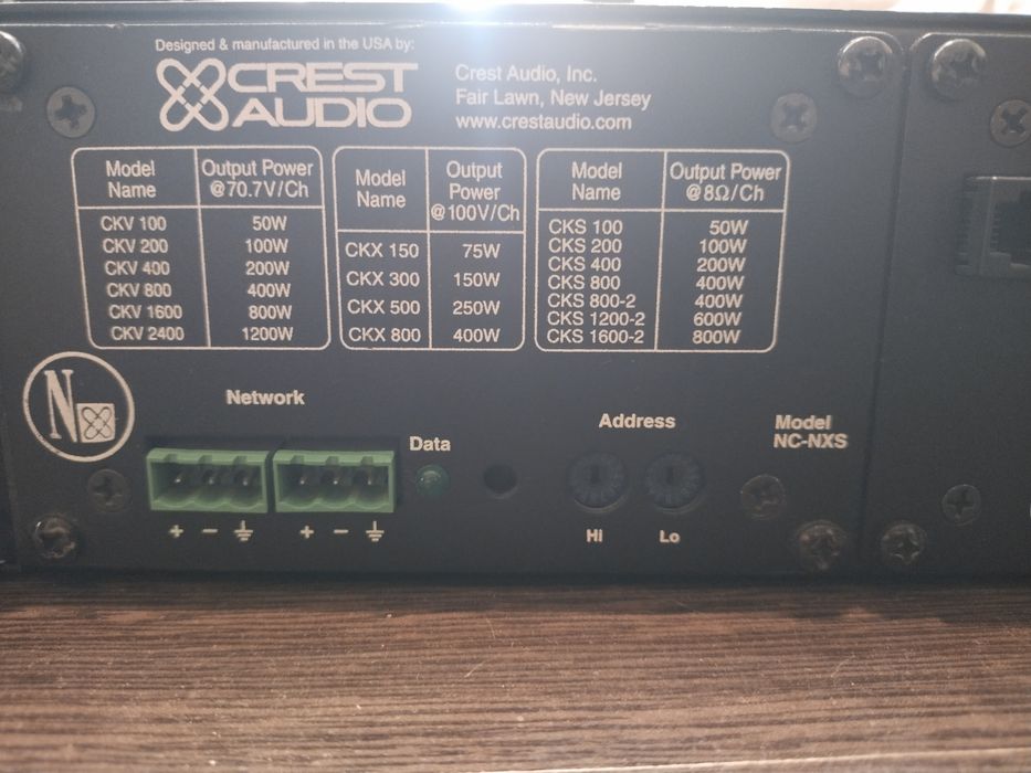 Підсилювач Crest Audio SKS 400