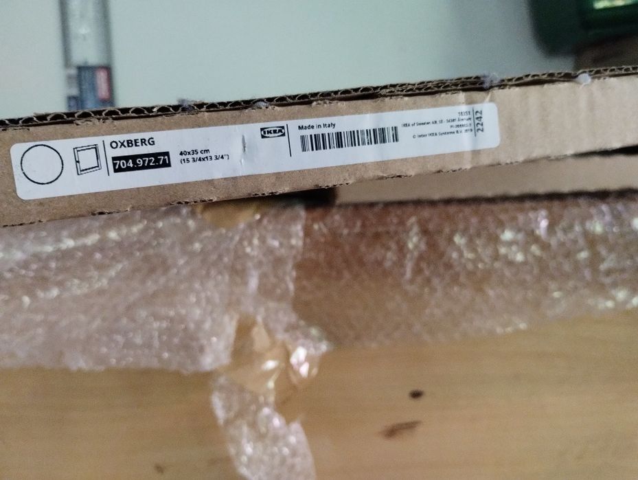 Zestaw Ikea: biała nadstawka Billy + 2 drzwi z szybą