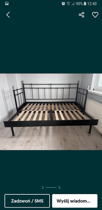 Leżanka łóżko rozkładane Ikea svelvik