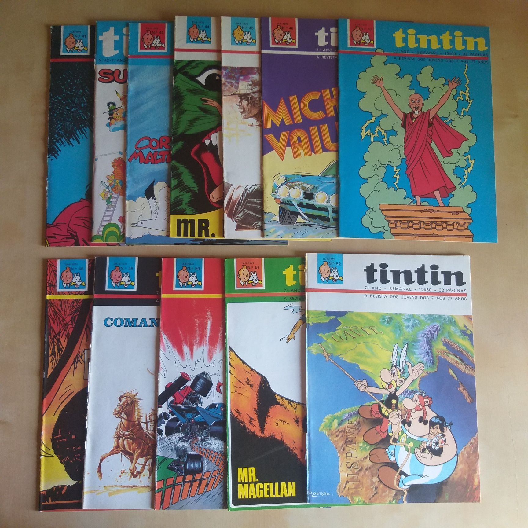 52 Revistas Tintin ano 7