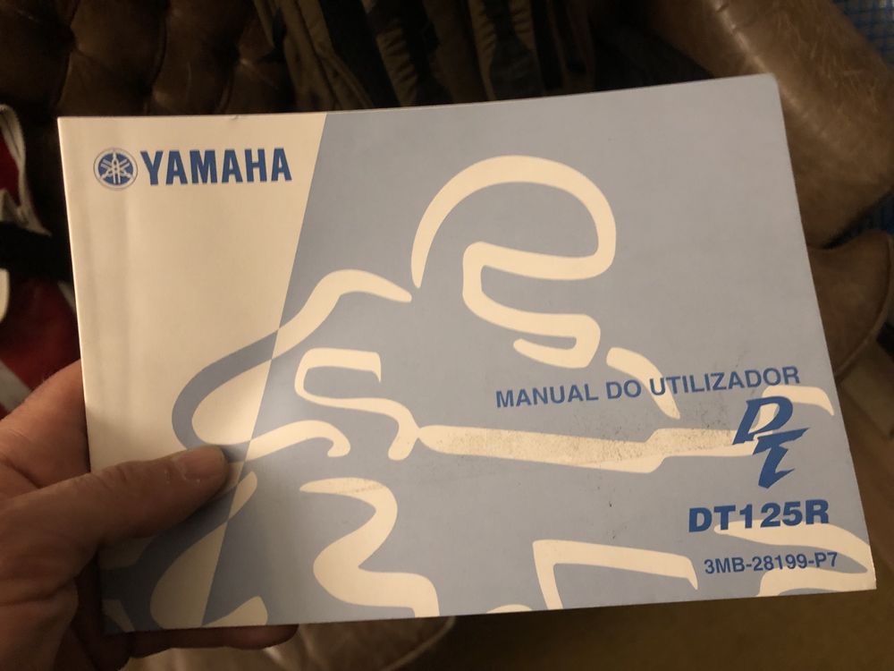 Manual de utilizador Yamaha DT125R DTR