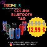 Coluna de som bluetooth T&G (à prova de água)