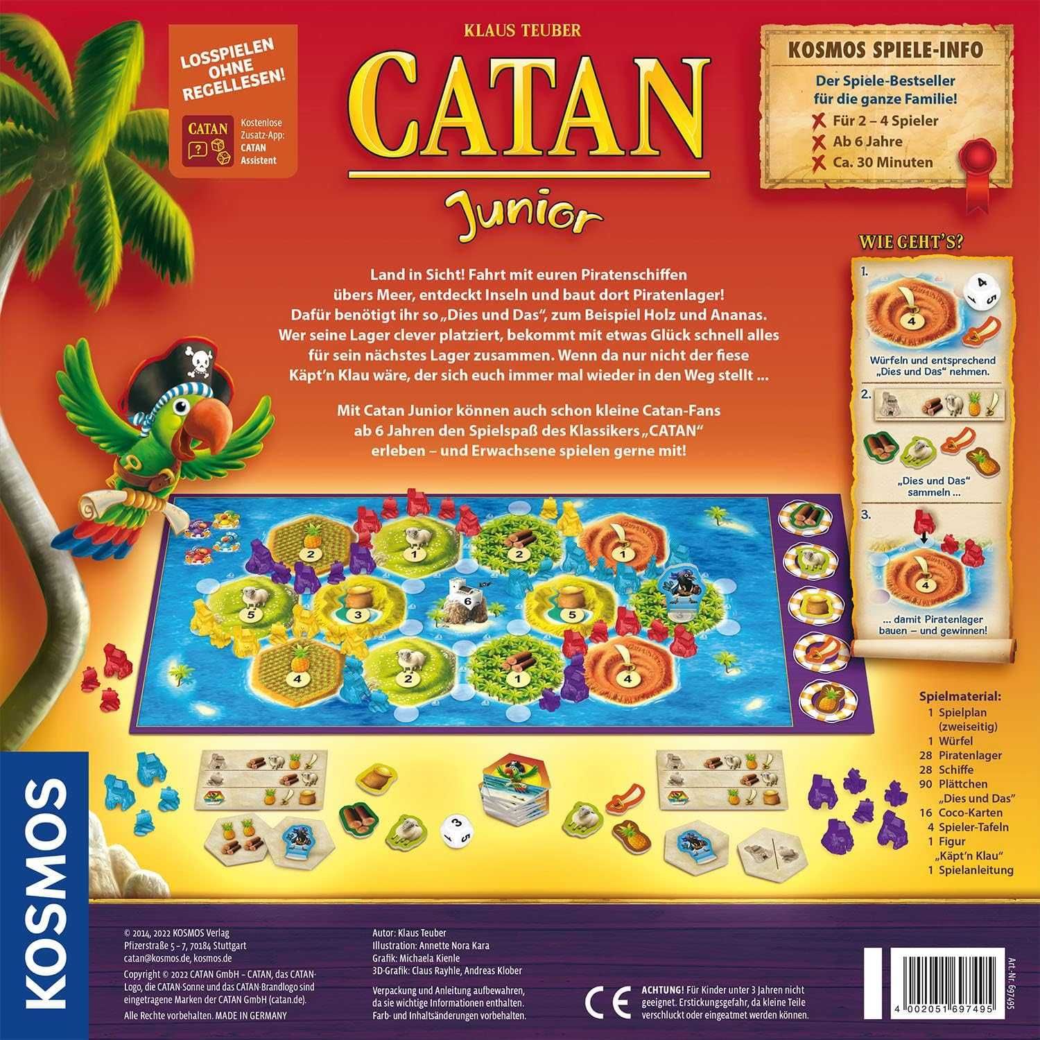 Игра Catan Junior, Колонизаторы для детей Джуниор, оригинал