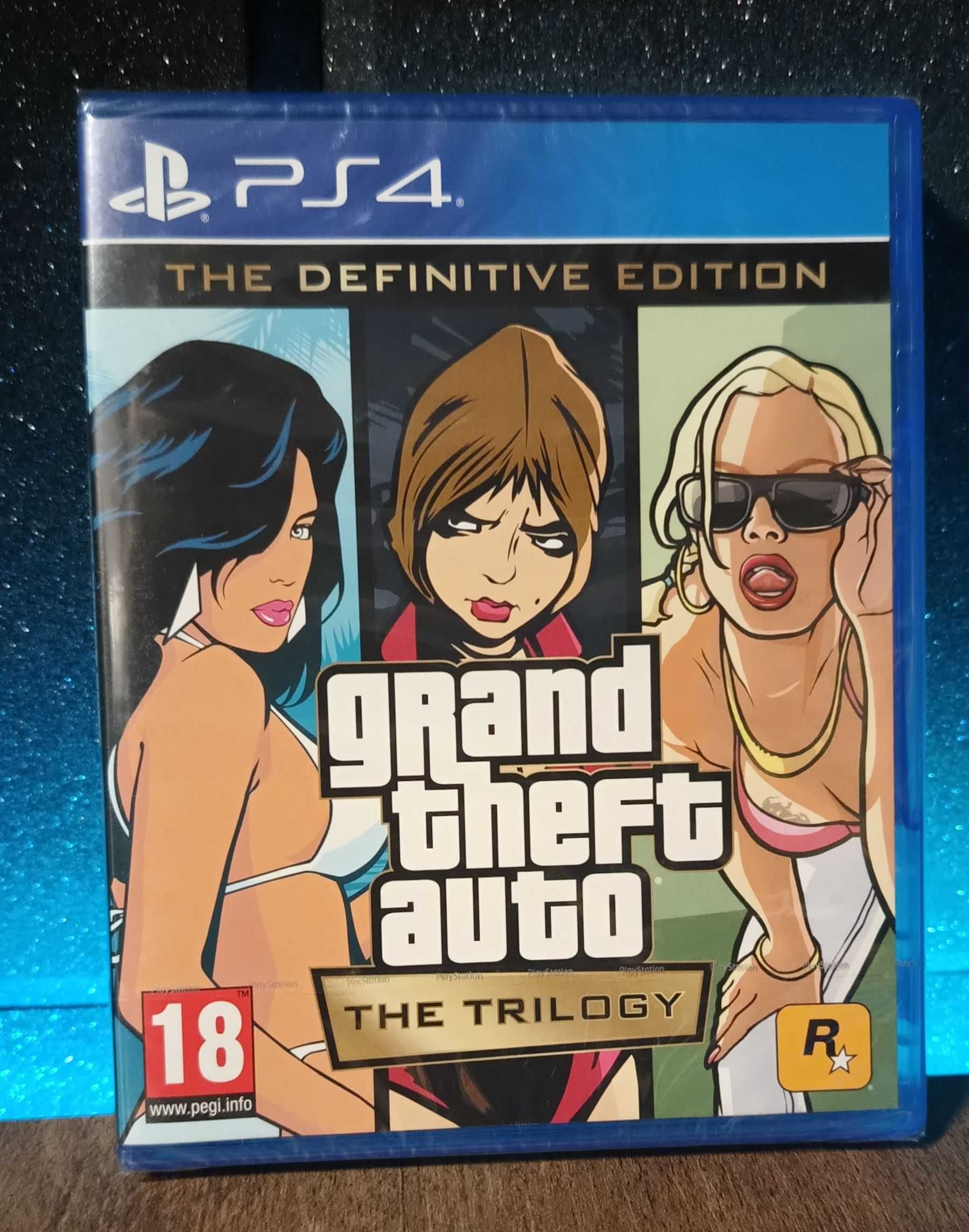 Grand Theft Auto: The Trilogy GTA PS4 / PS5 - TRZY GRY PL