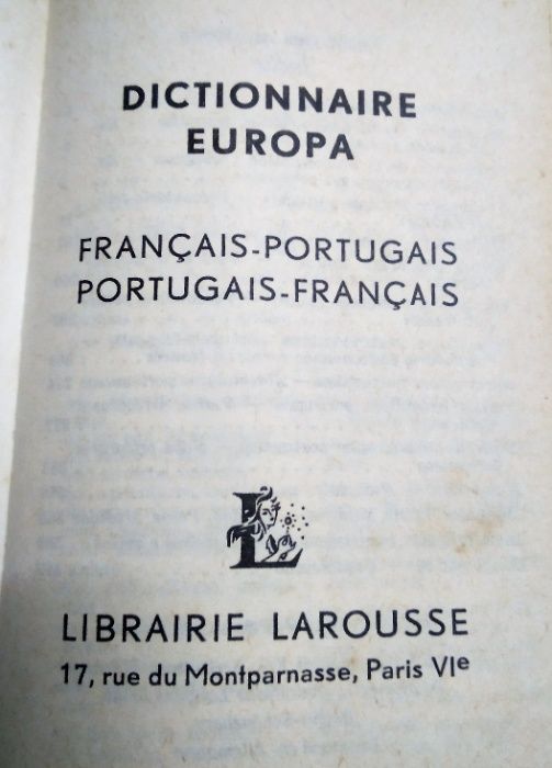 Mini Dicionário Viagem Português-Francês / Francês-Português Larousse