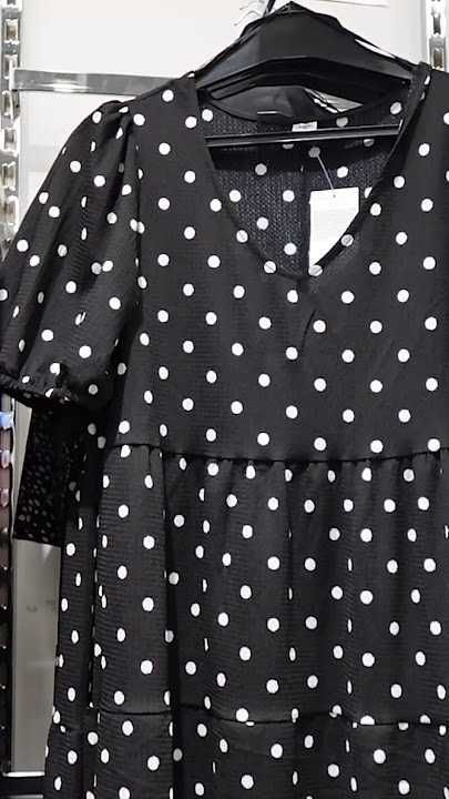 Letnia Sukienka w grochy Pepco rozm XL