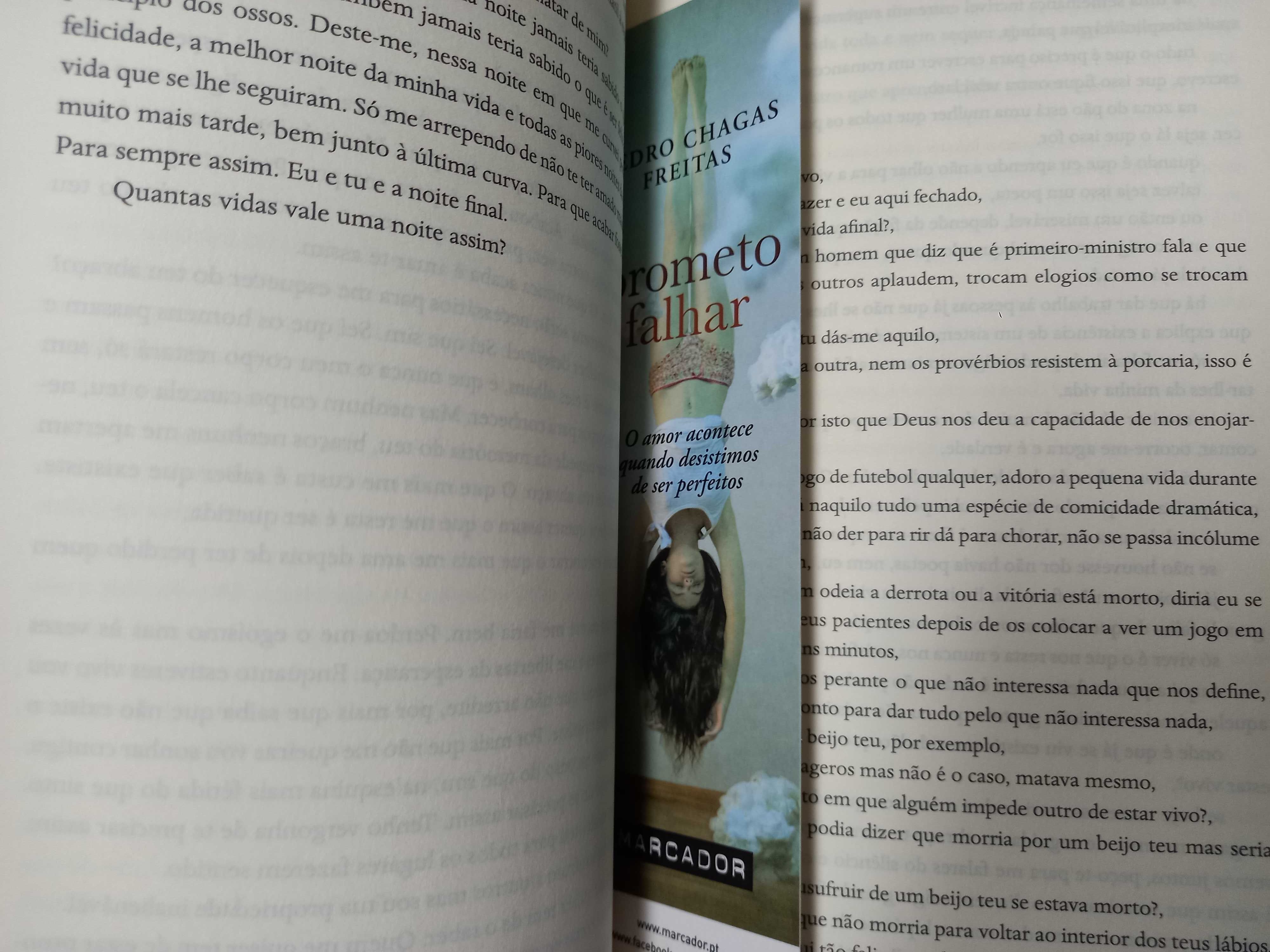 Livro: Prometo Falhar - Pedro Chagas Freitas