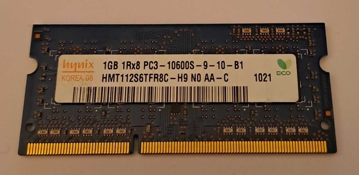 Memória RAM hynix 1GB