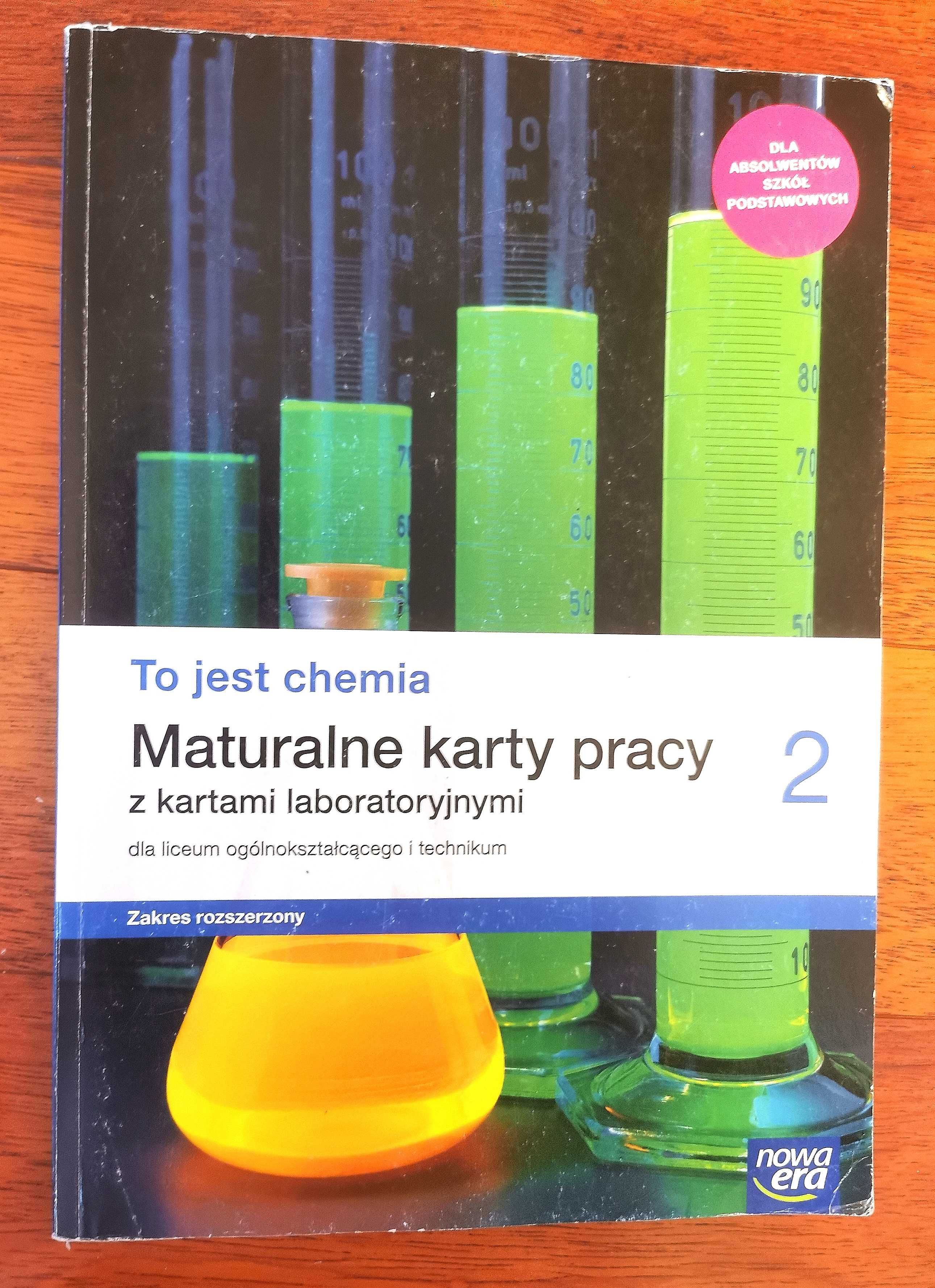 To jest chemia podręcznik cz.1 + maturalne karty pracy 1 i 2