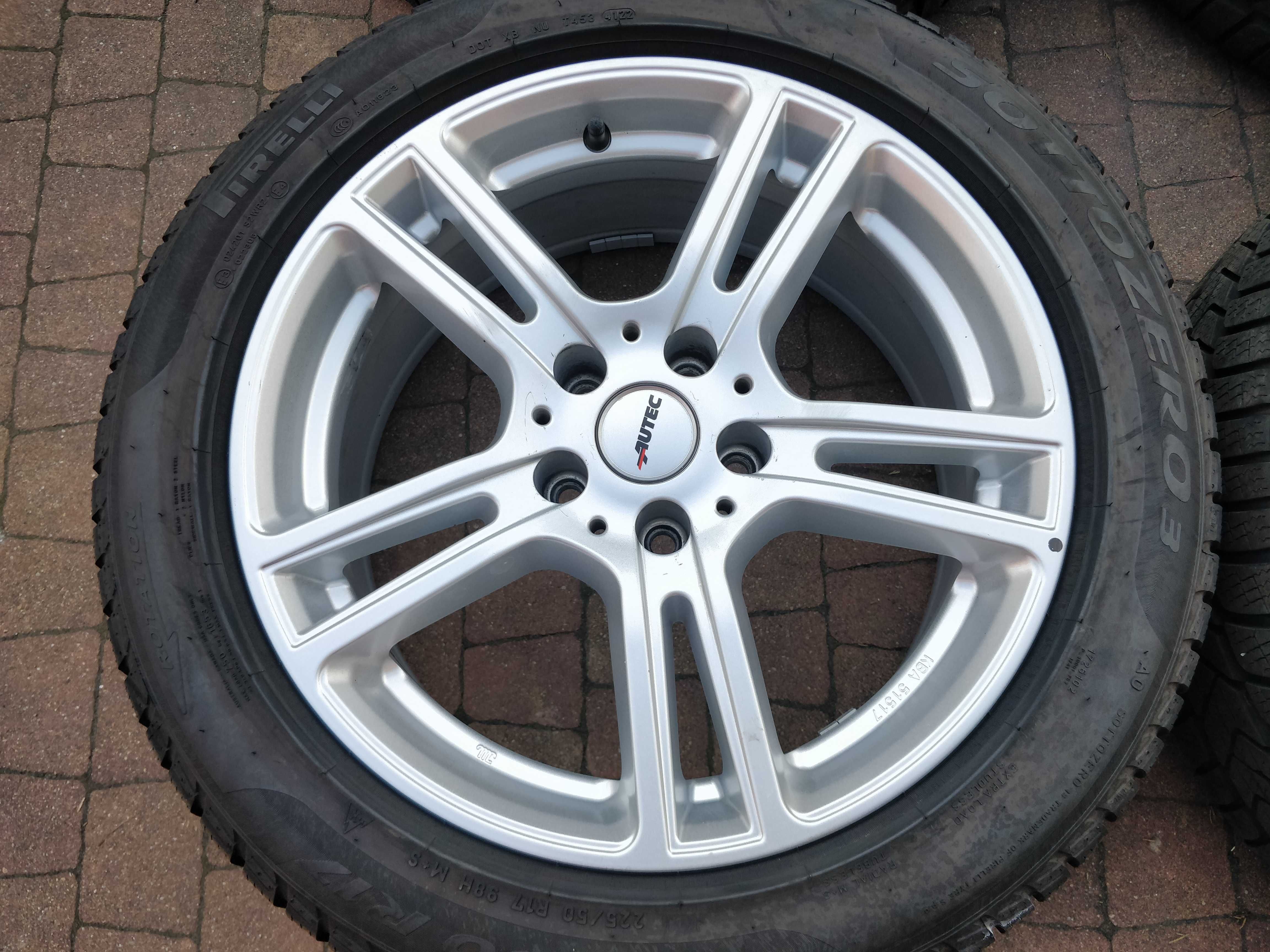 3505. Koła zimowe Audi A4 B8 B9 Allroad 5x112 ET29 225/55/17 7.3mm 23r